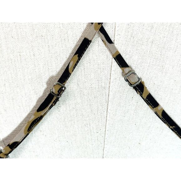 Rebecca Minkoff Animal Print Slip Dress Adjustable Straps Size 4 - Picture 9 of 16